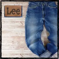 わりと 美品 Lee ブルーデニム スリムフィットパンツ 32 × 31