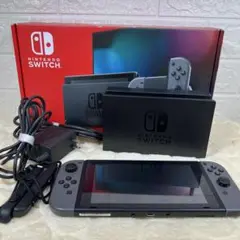 Nintendo Switch 新型バッテリー強化版　グレー　ジャンク