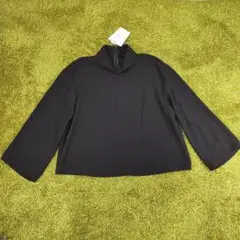 【未使用品】 23AW Theory ブラウス ジョーゼット S ブラウン