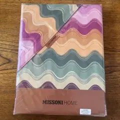 Missoni ミッソーニ 掛け布団カバー ジグザグ模様、マルチカラー Missoni ミッソーニ 掛け布団カバー ジグザグ模様、マルチカラー