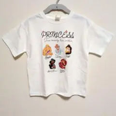 プリンセス Tシャツ 120サイズ ホワイト