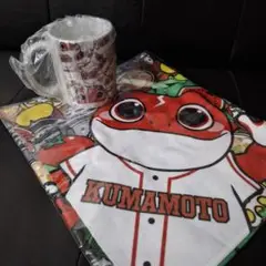 火の国サラマンダーズ タオル　マグカップセット