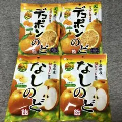 4袋 のど飴 なし 梨 デコポン