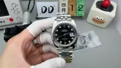 ROLEX デイトジャスト 自動巻き ブラック