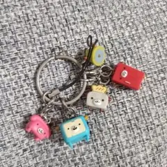 平成レトロ　サンエックス　ワンルーム　チャーム　ストラップ　５種類