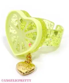 Delicious Lemonリング イエロー