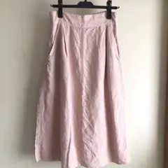 フレームワーク Philea リネン　混　スカート