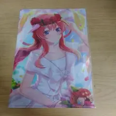 【五等分の花嫁】ウェディングドレス　クリアファイル　中野五月