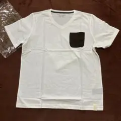 ★訳あり未使用　ナノユニバース　Tシャツ　Ｖネック