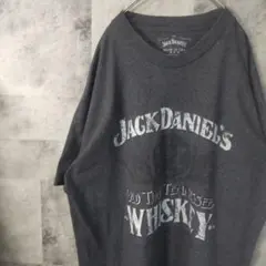 ジャックダニエル半袖TシャツUSA古着ビッグオーバーサイズXL　B1,8