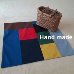 ハンドメイド　マルチマット　マルチカバー58×66