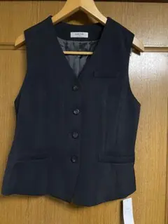 Sophy Folk ブラック ベスト 13号　フォーク　事務服