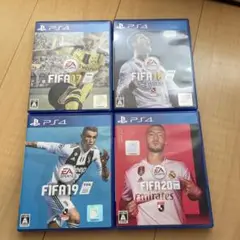 【PS4ソフト】FIFA 4本セット　17〜20