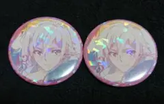 アイナナ HMM ホログラム 缶バッジ 九条天 2種セット