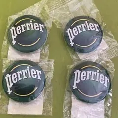 ペリエ　perrier 缶バッジ