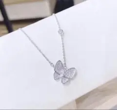 ⭐️最高級⭐️sonaダイヤモンド⭐️ネックレス⭐️蝶⭐️バタフライシルエット⭐️おすすめ⭐️
