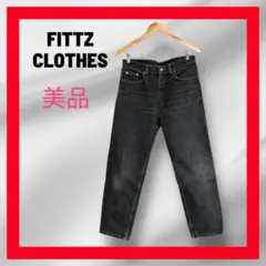 美品✨FITTZ CLOTHES ジーパン 黒 M 人気モデル ヴィトテージ
