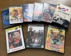 PS2 ゲームソフト　９本まとめ売り