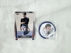 横浜F・マリノス 田川知樹選手 カード 缶バッジセット