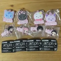 aespa めじるしアクセサリー　カリナ　ジゼル　ウィンター　コンプ　ガチャ