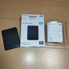 WD Elements 2TB ブラック 外付けハードディスク