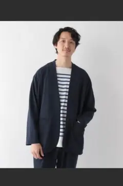 グローバルワーク ジョーゼットジャケガーデ Mサイズ ネイビー