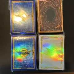 遊戯王　スリーブ　ロゴ　4個セット