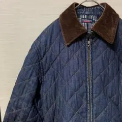 used ゆるだぼ デニムジャケット コーデュロイ 異素材mix XL