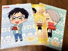 ユーリオンアイス　ロッテコラボ　クリアファイルセット　勝生勇利