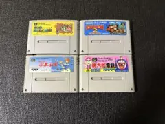 スーパーファミコン ゲームソフト 4本セット