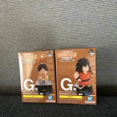 ドラゴンボール　一番くじ　ASSEMBLE G賞　ウパ　ヤジロベー　計2点
