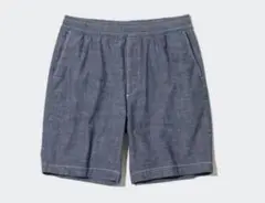UNIQLO ストレッチイージーショーツ/シャンブレー Mサイズ ショートパンツ