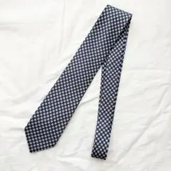 Salvatore Ferragamo ネイビー ネクタイ