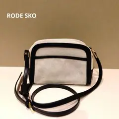 RODE SKO ショルダーバッグ ホワイト/ブラック