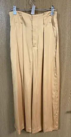 LOUNIE ベルト付き ワイドパンツ