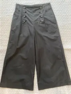 新品タグ付き【MHL】ウールセーラークロップドパンツ 2025年最新】マーガレットハウエル セーラーパンツの人気
