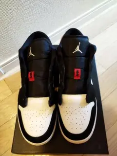 Nike Air jordan 1 black toe つま黒