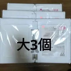 ダイソー ジョイントできる扉付折りたたみ収納ケース大サイズ3点セット