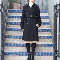 MAX MARA マックスマーラスタジオウールベルテッドコート