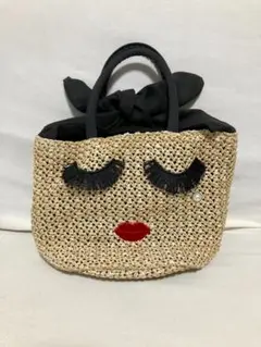 アジョリートートバッグ a-jolie 顔デザイン