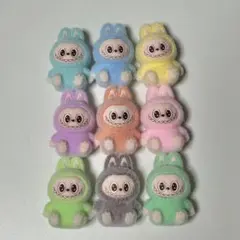 ラブブ　ミニチュアフィギュア　マスコット　9個セット