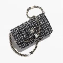 Chanel シャネル　フォンケース　ショルダーバッグ　ツイード　チェーンバッグ