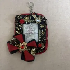 A7サイズ トレカケース 痛トレカケース 黒×赤