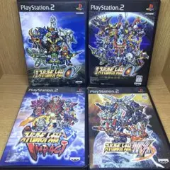 ps2 第2次スーパーロボット大戦/第3次スーパーロボット大戦/インパクト/MX