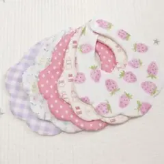 No.337 ハンドメイドもくもくスタイ5枚セット