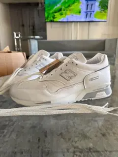 New Balance ☆ made in England M1500WG ホワイトレザー 1500シリーズ NEW BALANCE M1500WHI WHITE LEATHER MADE IN