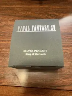 オフィシャルショップ限定 ファイナルファンタジーXVシルバーペンダント光耀の指輪 オフィシャルショップ限定】ファイナルファンタジーXV シルバー