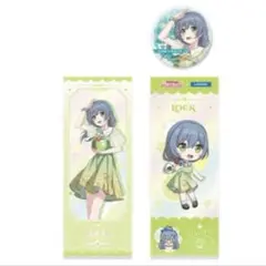 バンドリ RAS 朝日六花 ロック 缶バッジ しおり ローソン 中国限定（2点）