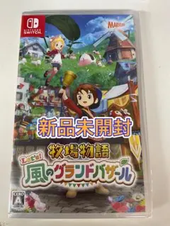 【新品未開封】 Switch 牧場物語 Let's! 風のグランドバザール
