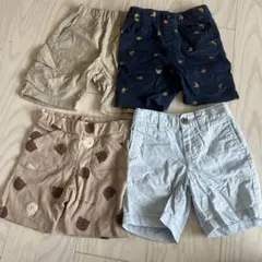 ジーユー OLD NAVY キッズ 短パン男の子 まとめ売り8０〜90センチ